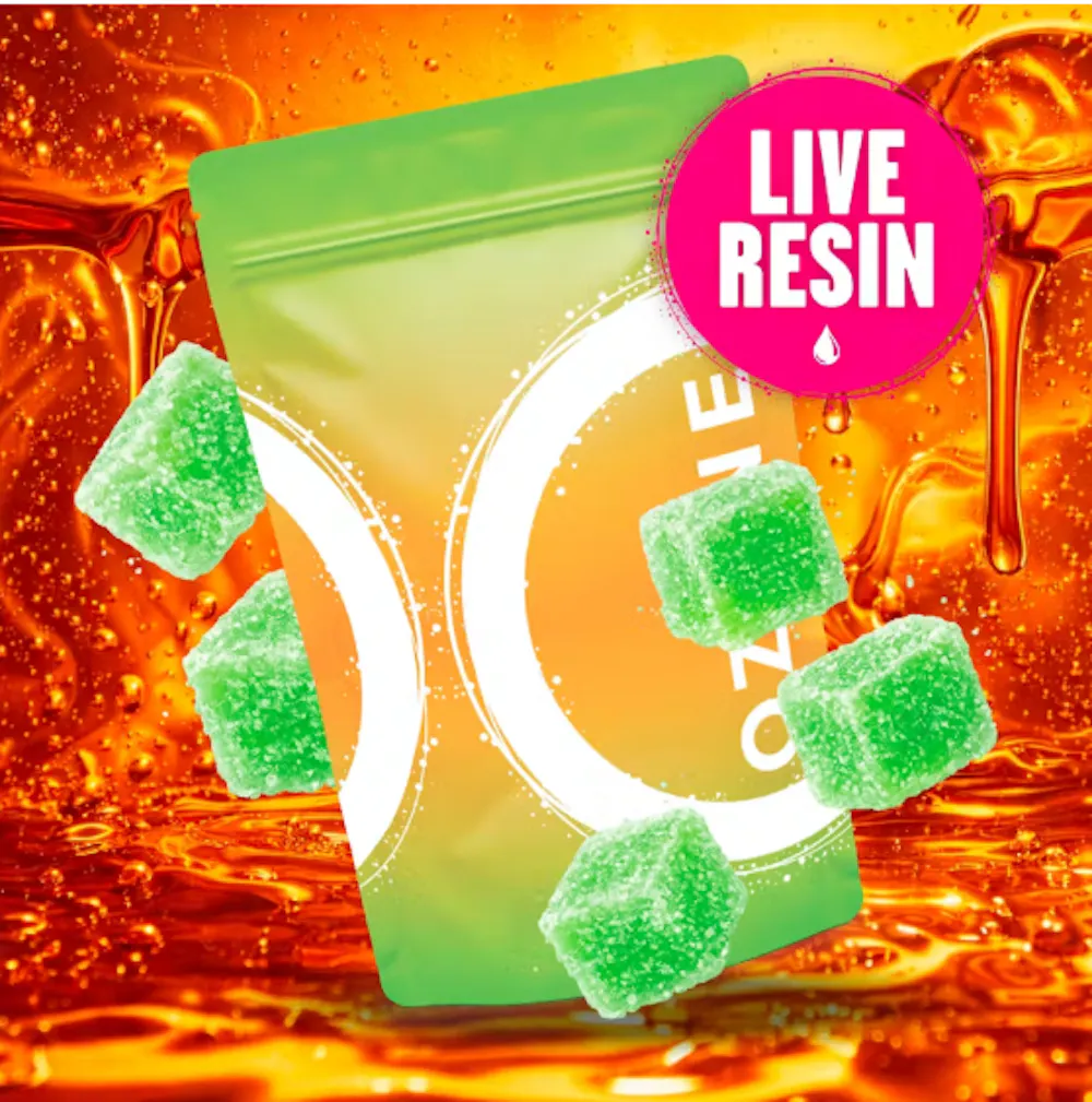 Product Ozone | Guava Kiwi | Live Resin Soft Chews | 100mg