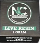 Nature's Chemistry - Live Resin Badder - Blue Hash Plant (IH) (1.0g)