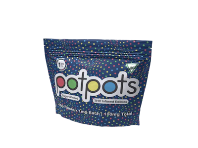 Potpots - 100mg Chocolate - Dark Chocolate