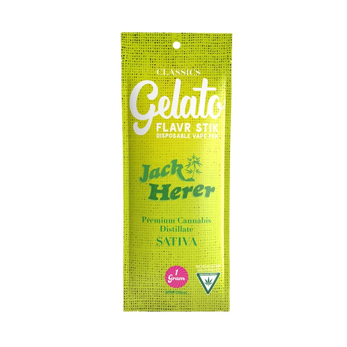 Gelato GELATO | JACK HERER | DISPOSABLE SATIVA — VAPORIZERS