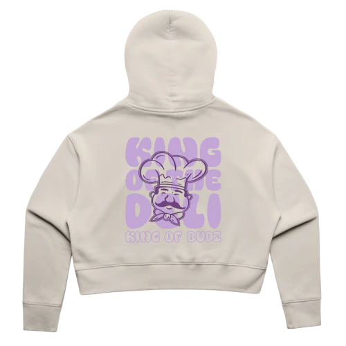 KOB - King Of Deli Cropped Hoodie M