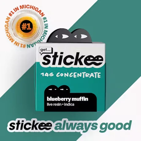 STICKEE | Blueberry Muffin | 14G | Live Resin Concentrate - product image at King of Budz
