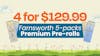 4 for $129.99 - Farnsworth Premium Pre-roll Packs