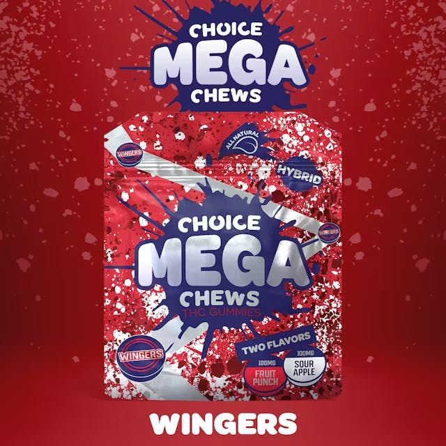 Choice | Mega Chews - 200mg - Strawnana Smoothie (Hybrid)