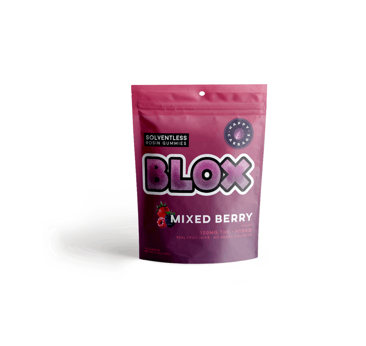 Photo of Blox | Mixed Berry Gummies | 100mg Rosin 10pk