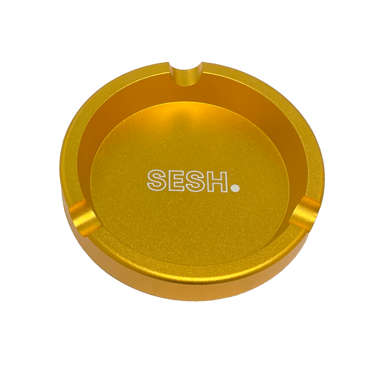 Sesh logo ashtray - gold
