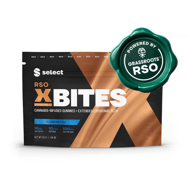 Photo of Blueberry Pie RSO X Bites 10-pack | 100mg