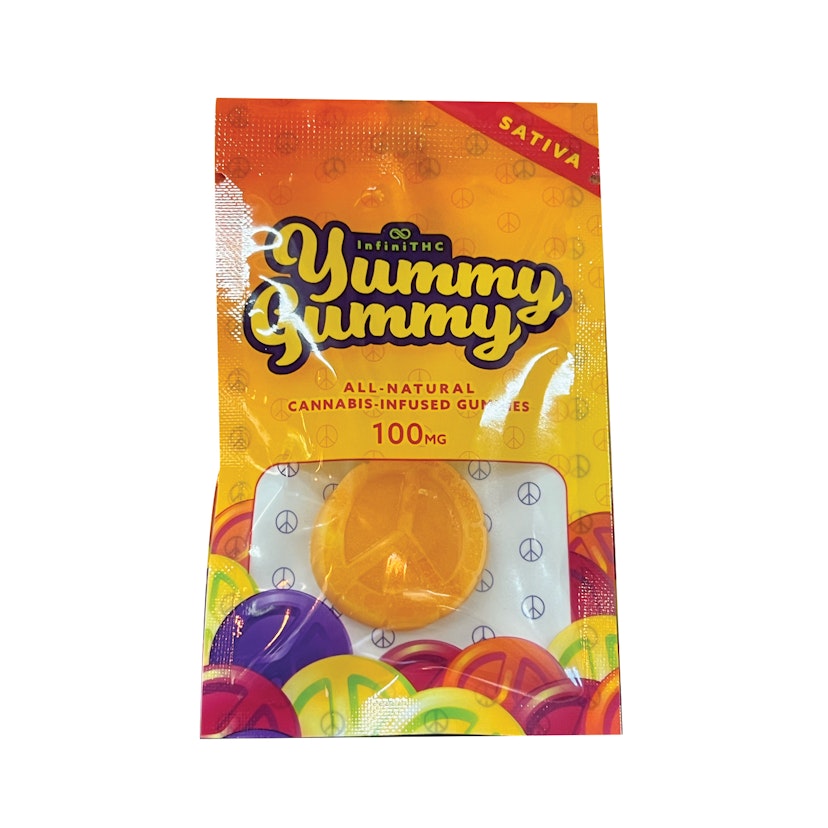 YummyGummy Edibles: REC Single Tropical OJ (S) 100mg