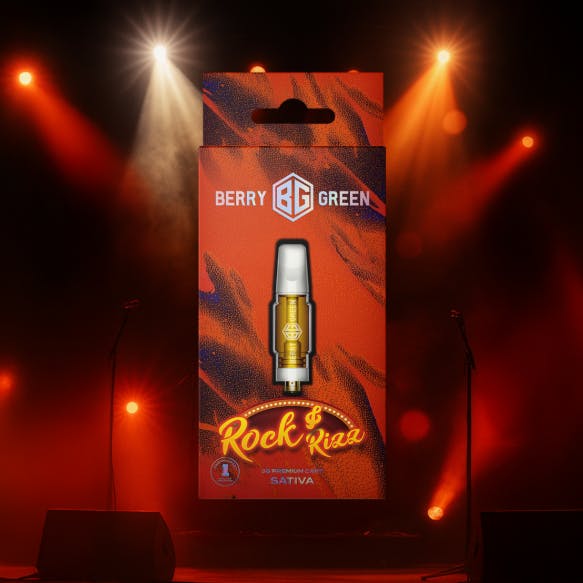 elfbar nachfüll pod läuft aus Rock and Rizz | 3g | 510 Thread | Berry Green | Bloom City Club