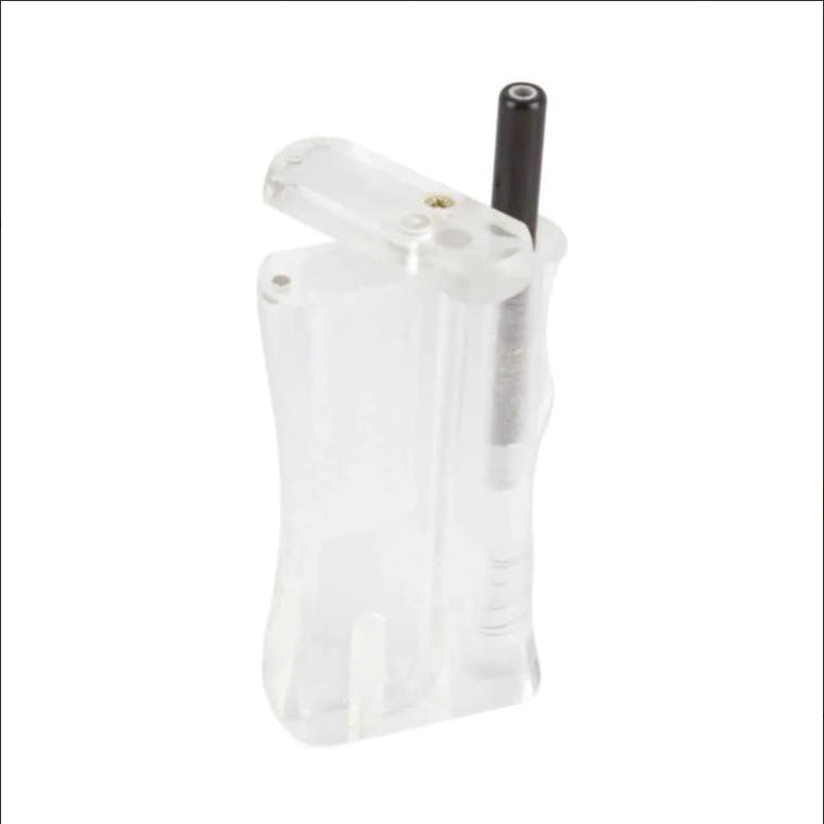 Mpb magnetic poker box w/ matching taster bat - clear