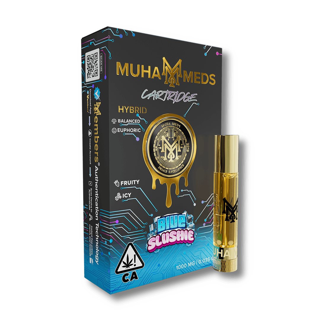 Product: Muha Meds | Vape Cart - 1g - Blue Slushie