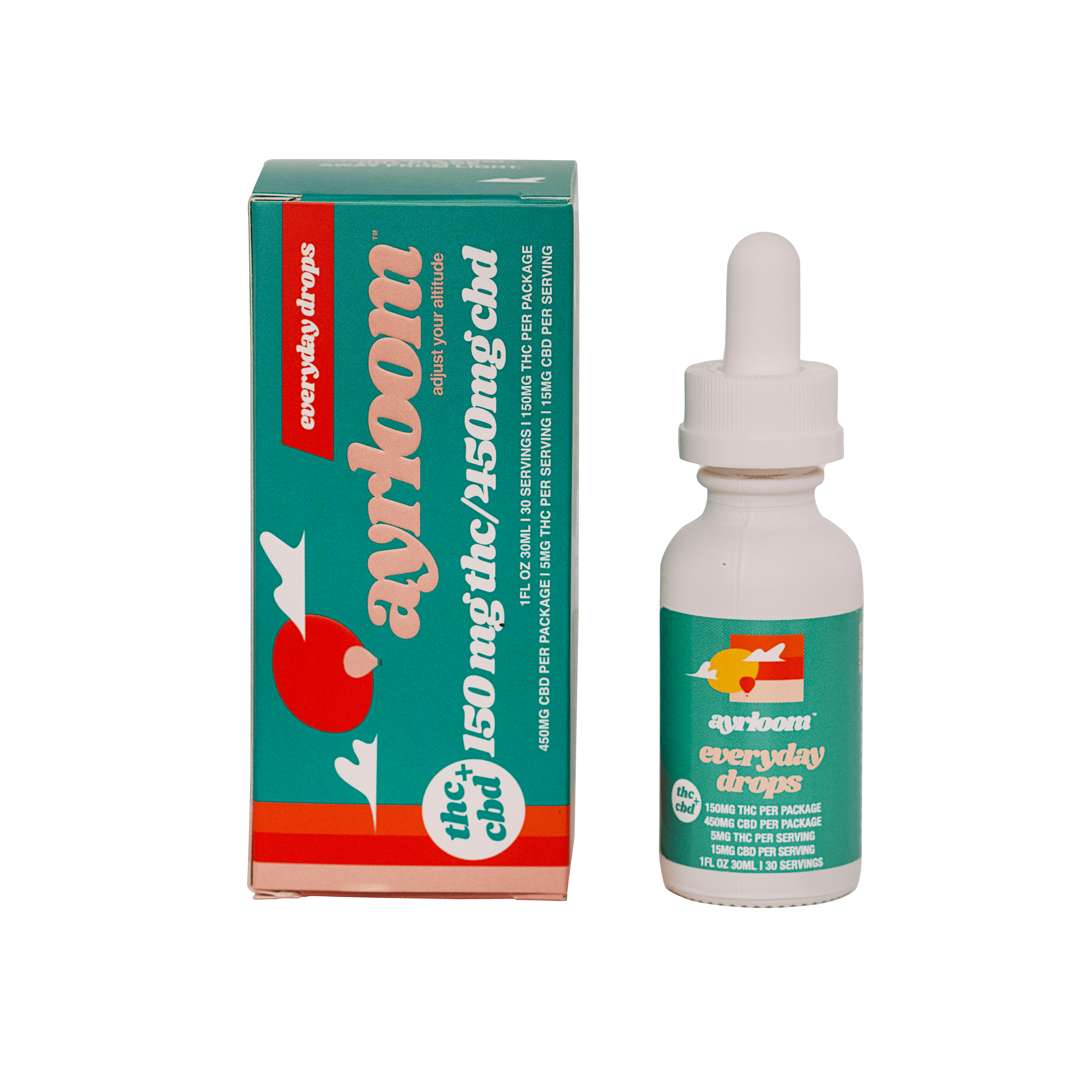 Photo of Ayrloom | Low Dose Everyday Drops | 150MG THC : 400MG CBD
