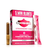 Swisher x 5-Pack .5g Infused Blunts | Strawberry Kiss - product image at King of Budz