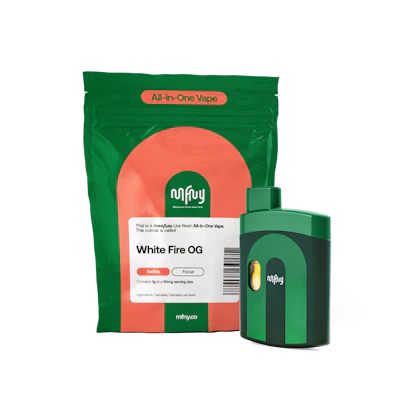 MFNY - 1g Live Resin Disposable - White Fire OG - DISPOSABLES by MFNY at King of Budz