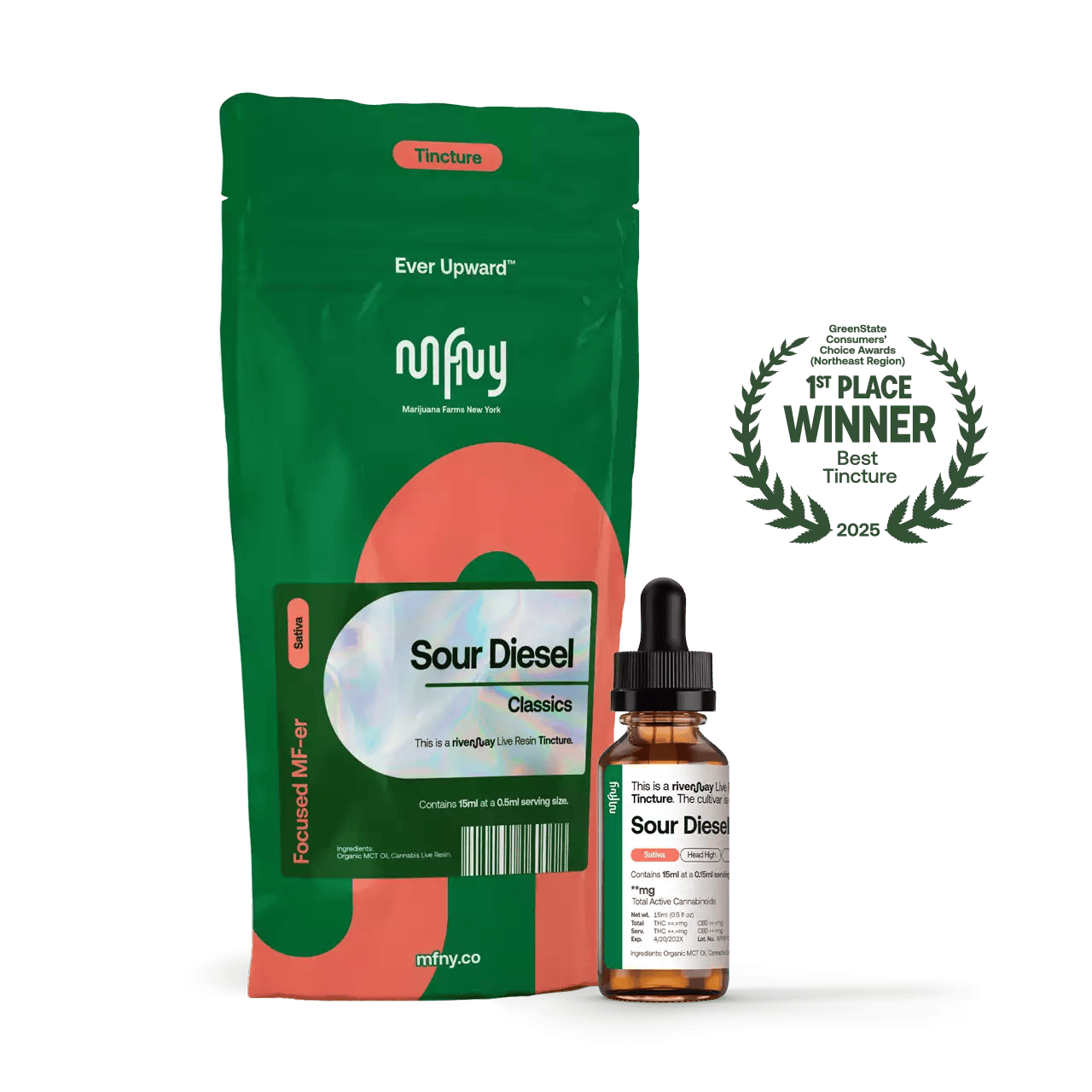 MFNY | Sour Diesel | Live Resin Tincture | 15mL