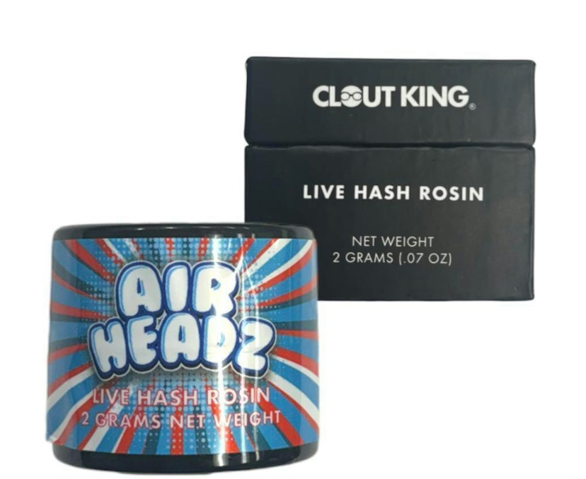 Clout King | Live Hash Rosin - Airheadz 3.0 - 2g