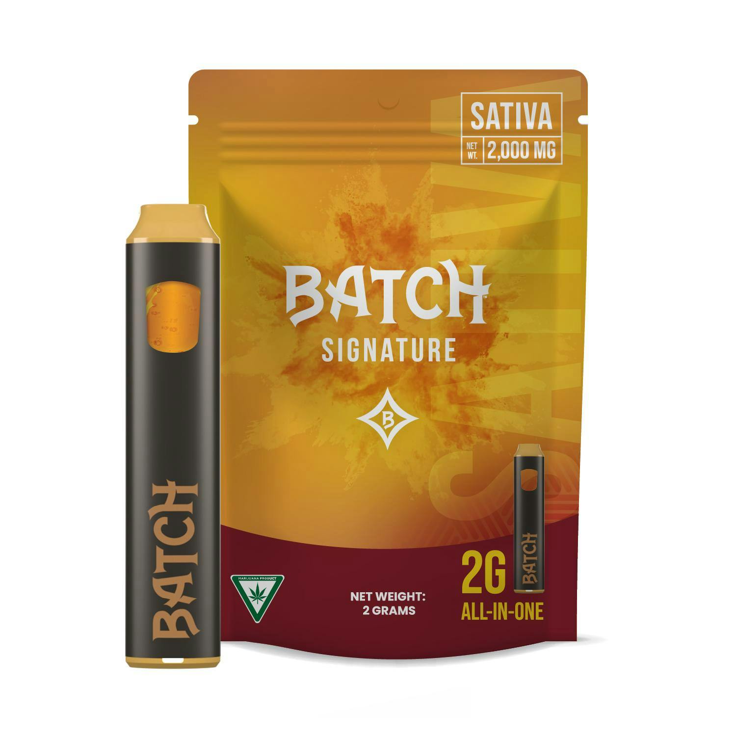 BATCH Batch | Disposable Distillate | Jack Herer | 2g