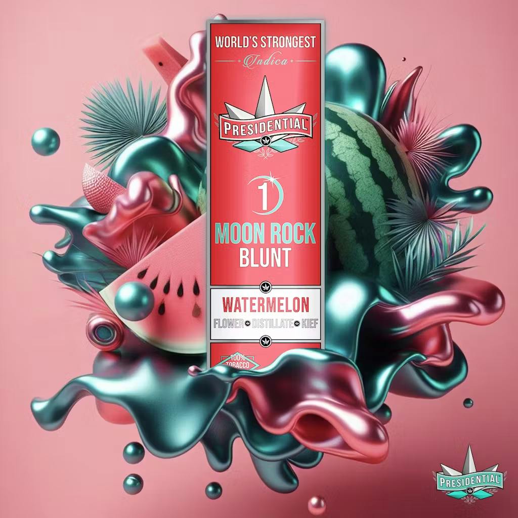 Presidential - 1.5g Moon Rock Blunt - Watermelon