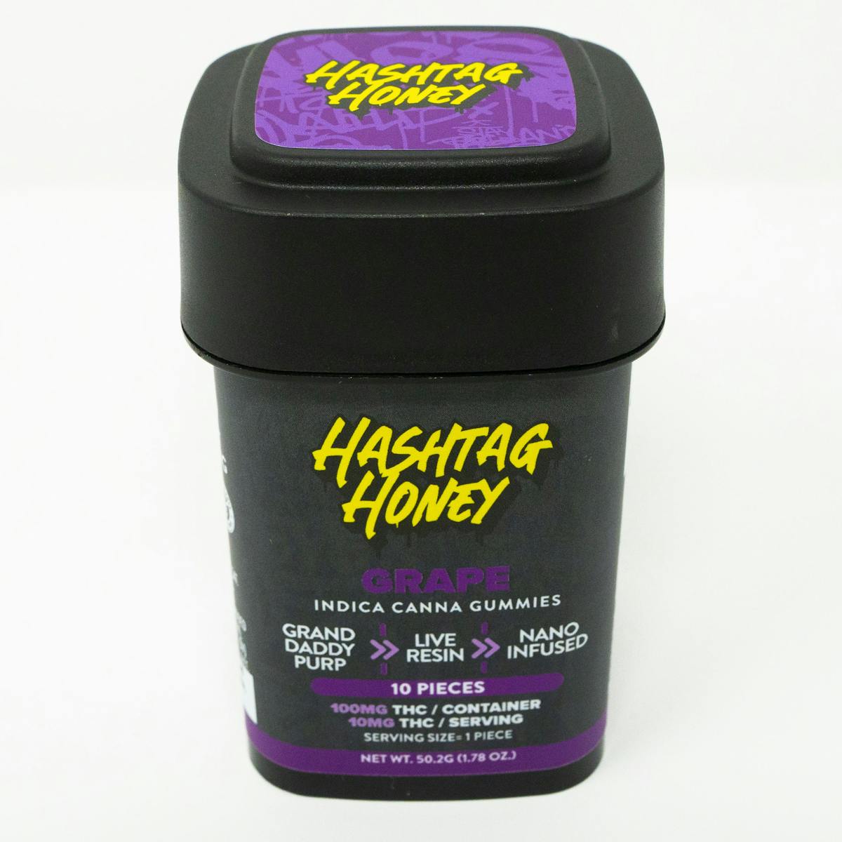 Photo of Hashtag Honey Grape Live Resin Gummy
