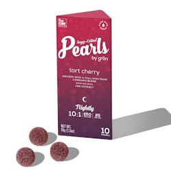 Pearls Tart Cherry | 10:1 CBN/THC Nightly, 25mg