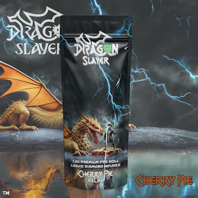Dragon Slayer - 1.2g Infused Preroll - Cherry Pie