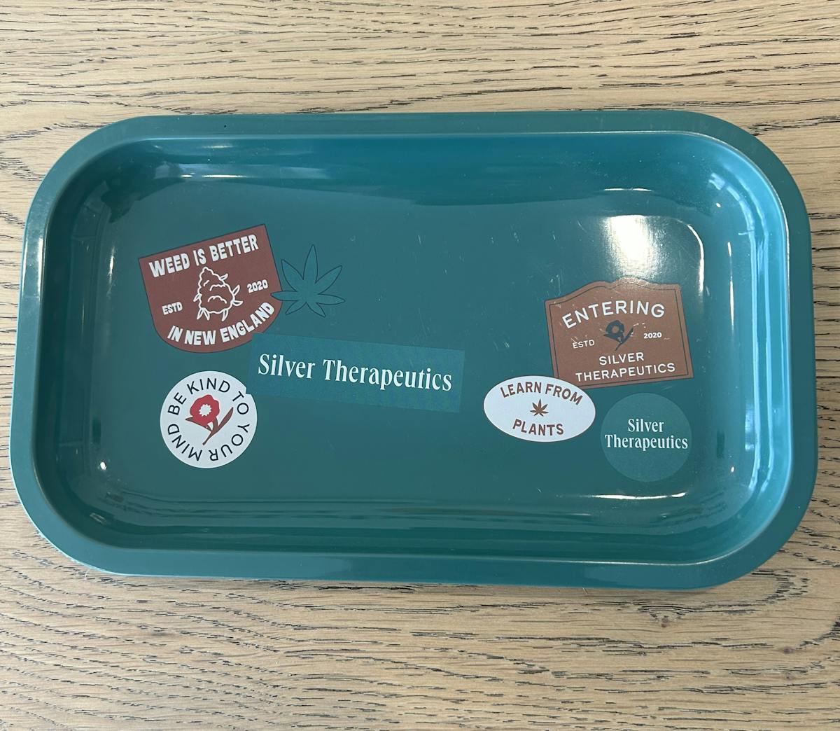 Image of AG Rolling Tray – Silver Therapeutics