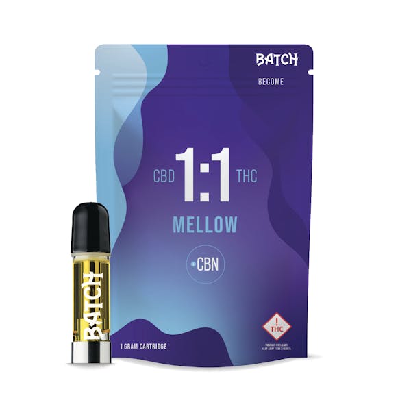 Batch Cartridge | 1:1 Become Elevated (THC:CBG) 1g