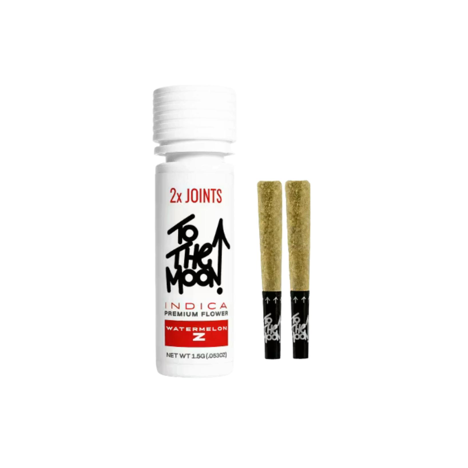 To The Moon - Watermelon Z Prerolls 2pk - 1.5gTo The MoonIndicaTHC: 30.61%Kaya Bliss Summer Special! Spend $250 get $30 Off!+2