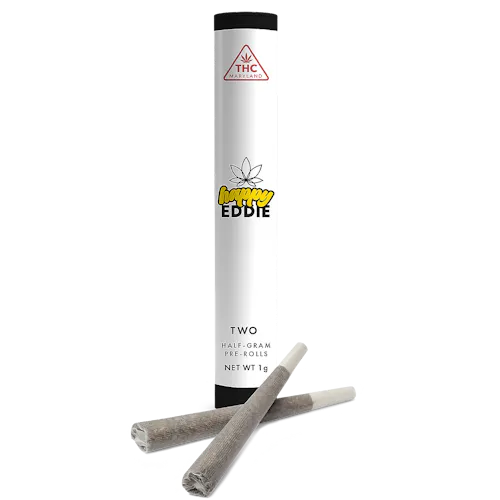 Happy Eddie | Nigerian Silver Pre-Rolls | 2x.5g-1