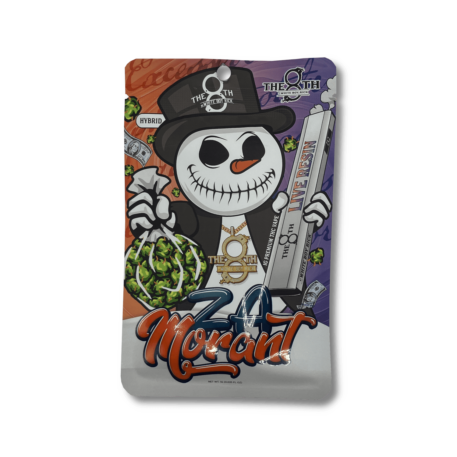 Product: White Boy Rick | Live Resin Disposable - 1g - Za Morant