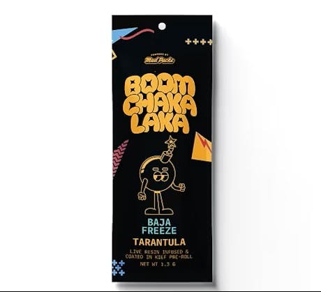 MAD PACKS MAD PACKS | BOOM CHAKA LAKA | BAJA FREEZE | INFUSED PRE-ROLL | 1.3G | INDICA/HYBRID — PRE_ROLLS