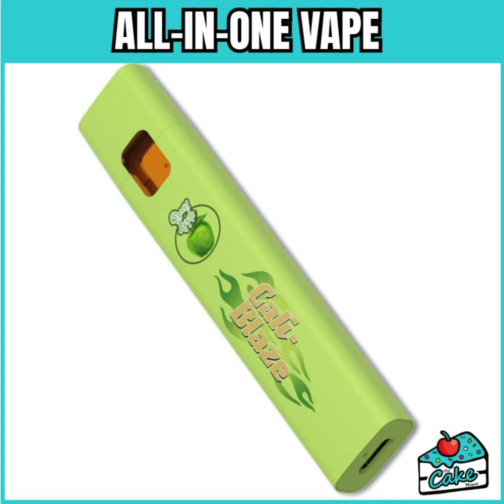 Cali-Blaze | Green Apple | Live Resin Diamonds AIO