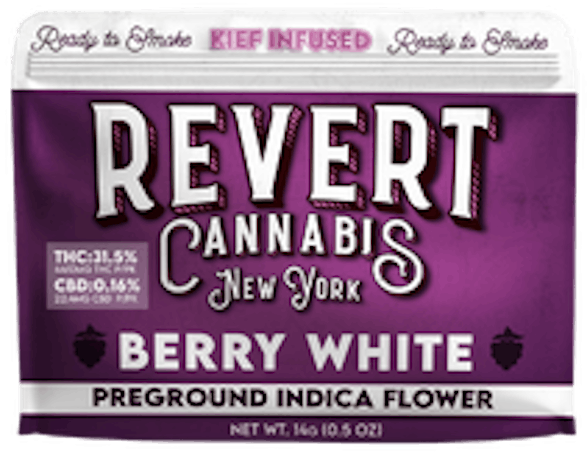 Photo of Revert | Berry White | Kief Infused Ground Flower 14g