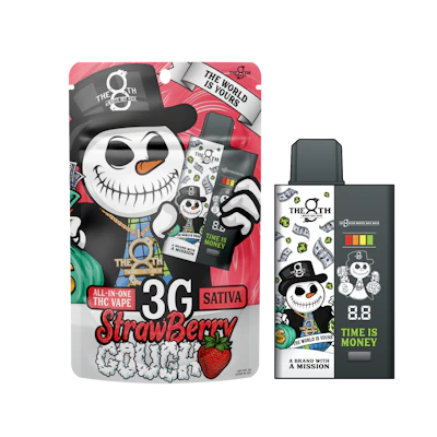 The 8th - 3g Disposable - Strawberry Cough (S)