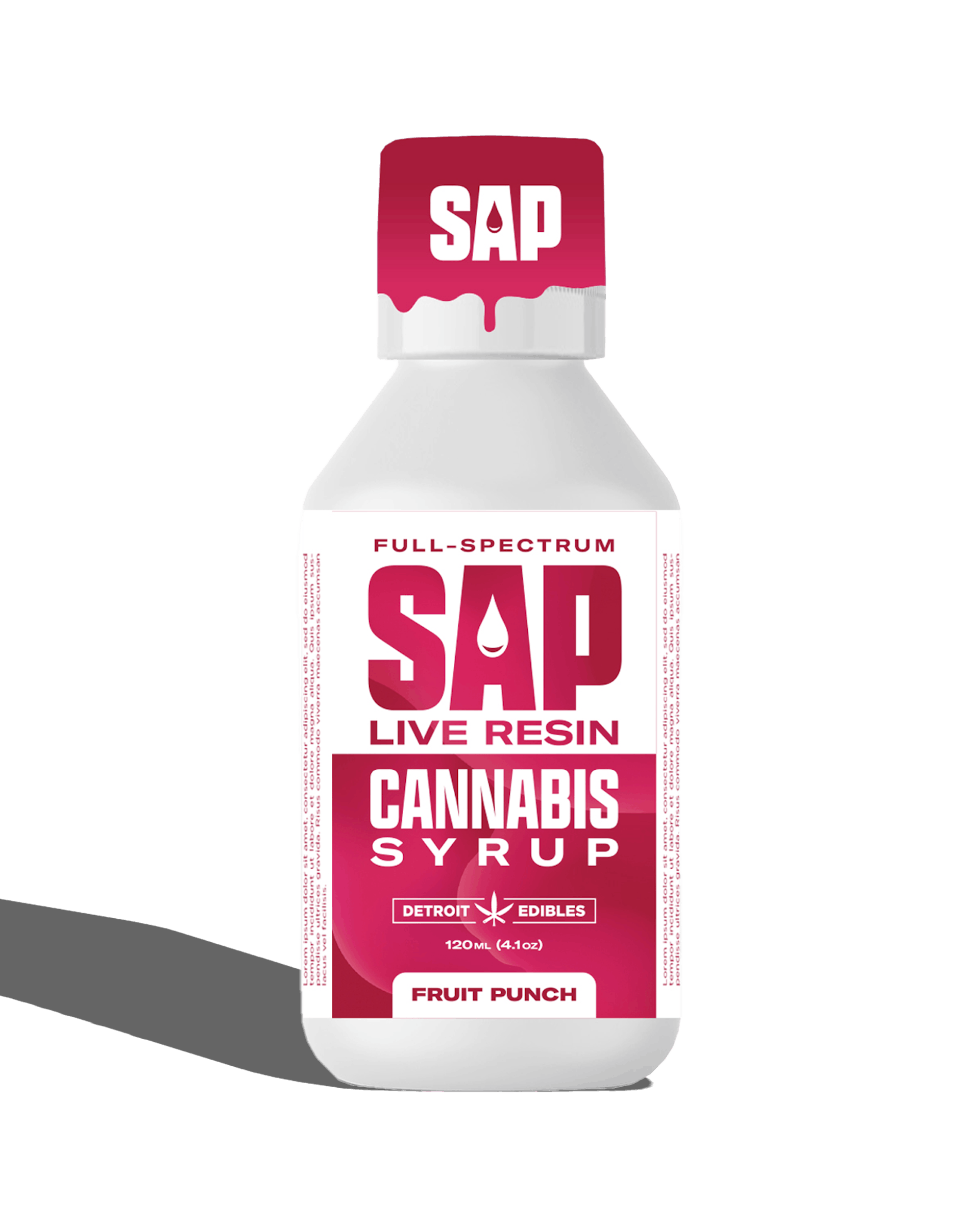 FRUIT PUNCH SAP LIVE RESIN MEDICATED SYRUP 200MG
