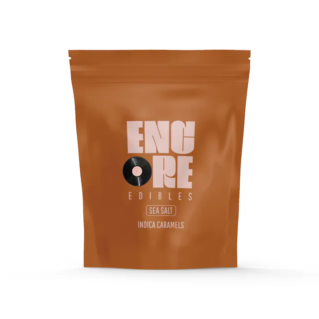 Encore Caramels Sea Salt 10pk/100mg (indica, chocolates, 2.8g)