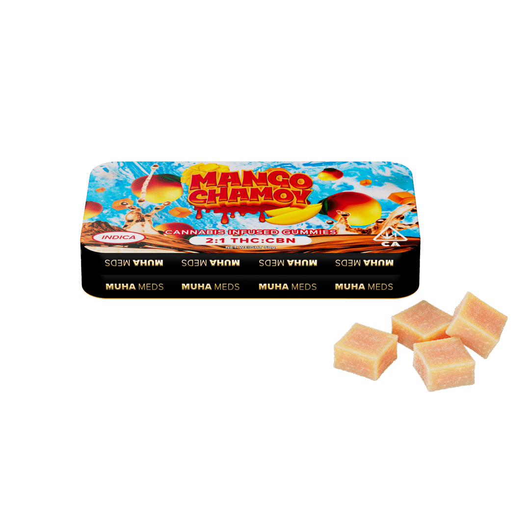 Product: Mambas | Mango Chamoy | Hash Rosin Gummies | 200mg | Hybrid