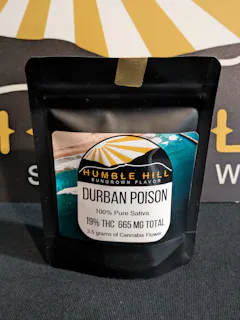 HUMBLE HILL | DURBAN POISON | 3.5 GRAMS FLOWER