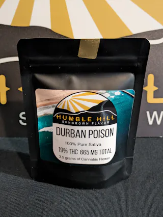 HUMBLE HILL | DURBAN POISON | 3.5 GRAMS FLOWER