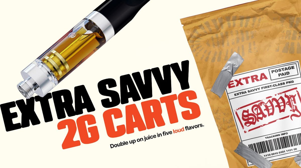 Photo of Savvy l Extra Savvy Sour Tangie Vape Cart l 2g