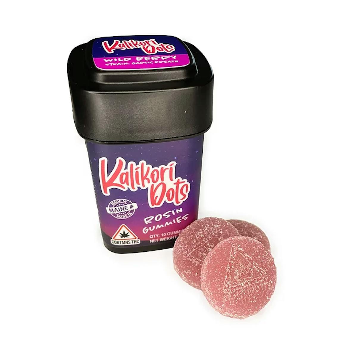 Image of Cranberry Orange Sativa Hash Rosin Gummies