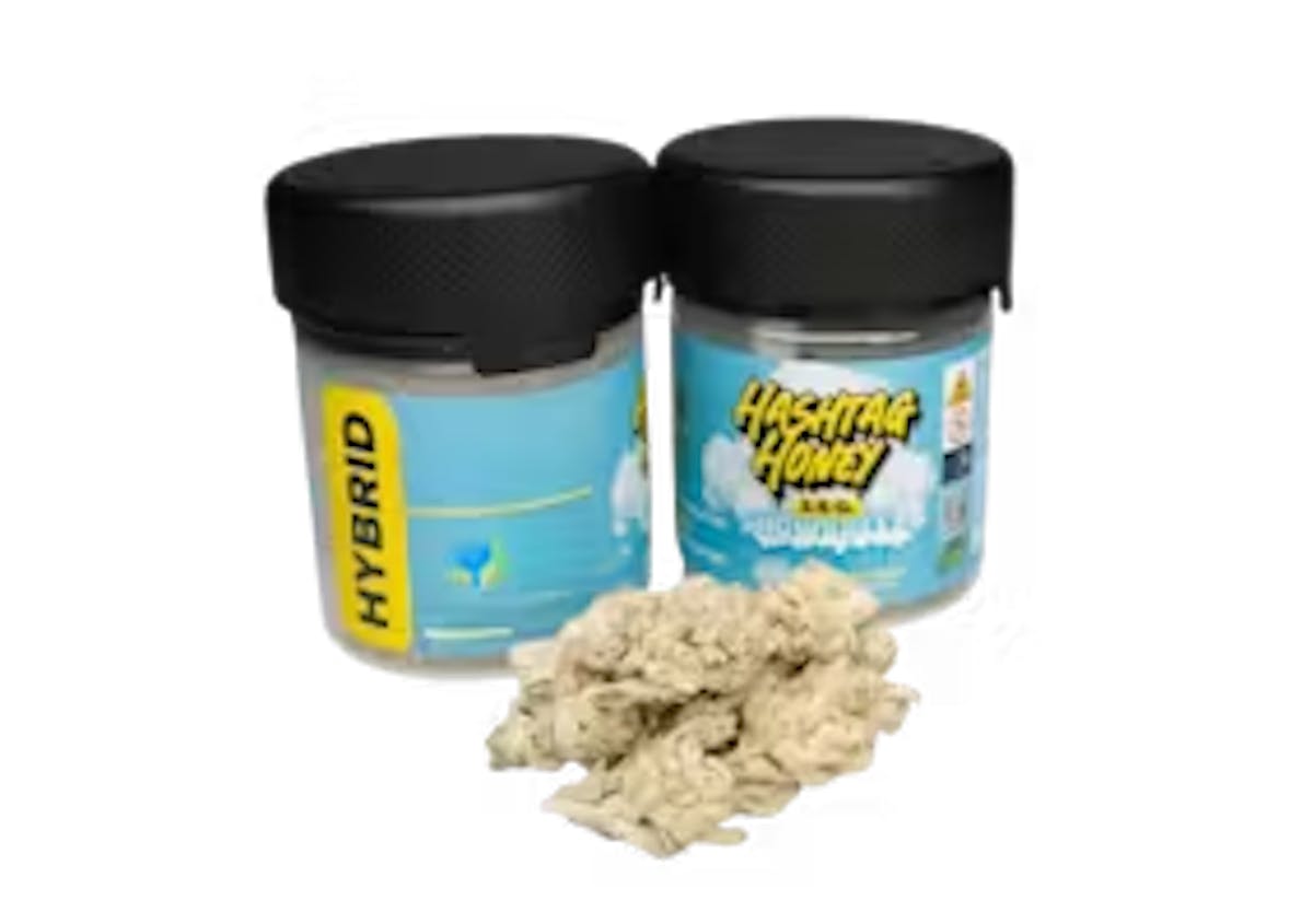 Photo of Hashtag Honey Snowballz Oreoz THCA Infused Flower