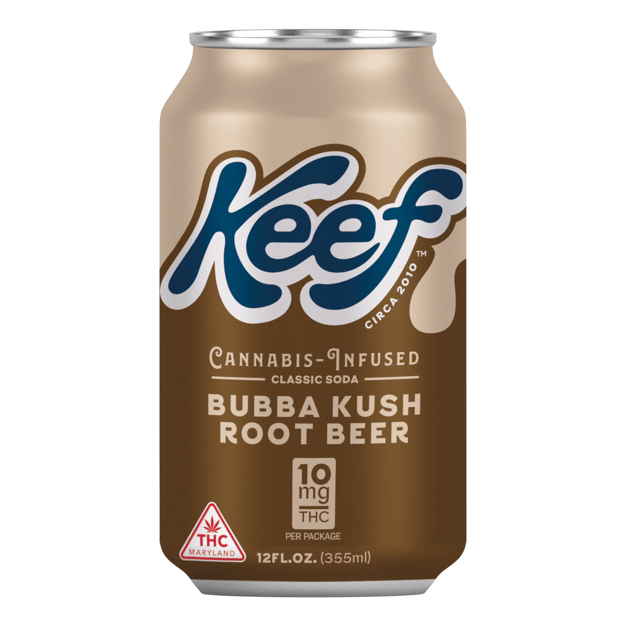 Bubba Kush Root Beer Infused Soda 10mg (1ct) - Keef - Remedy Maryland
