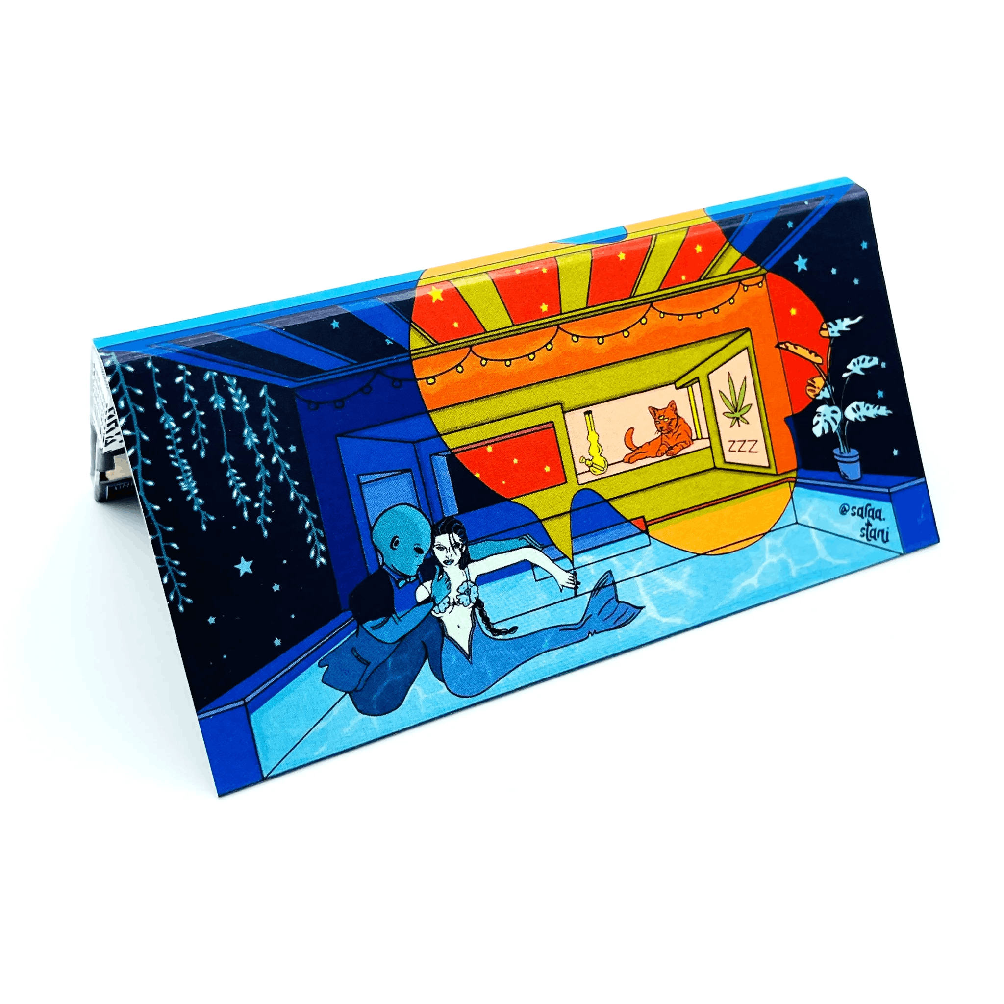 image of “Interstellar Bathtime” by Sara Shahrestani | Rolling Booklet