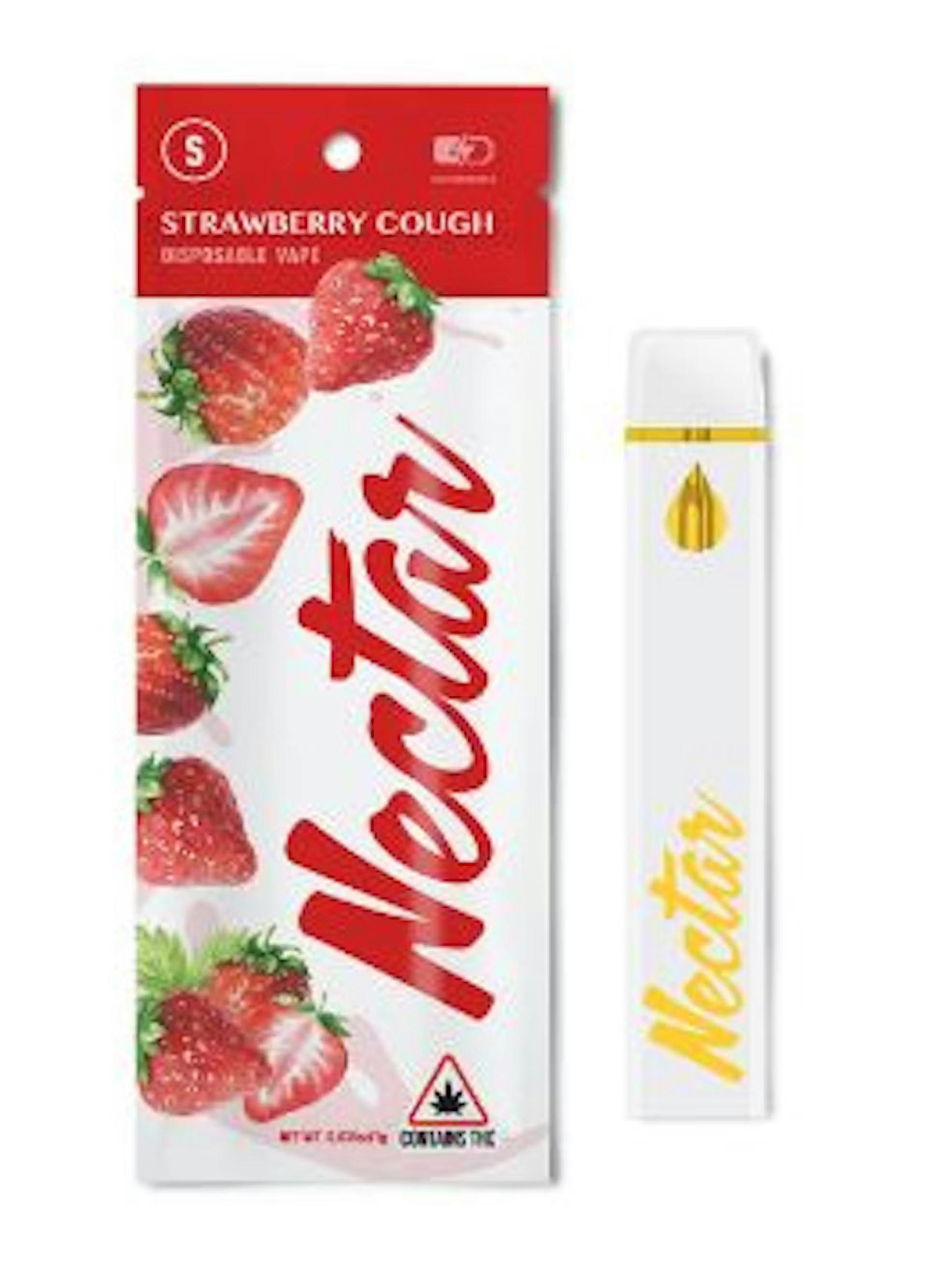 Strawberry Cough Disposable Vape | 1g | 87.68% TAC