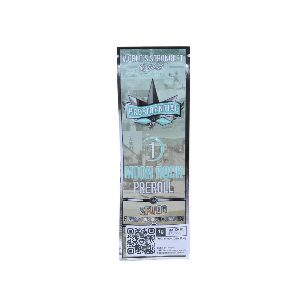 SFV OG Moon Rock Infused Preroll - The Flowery NY