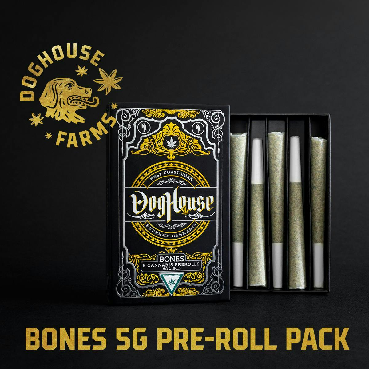 Product: Papa Burger | 1g x 5pk | Doghouse Supreme Cannabis