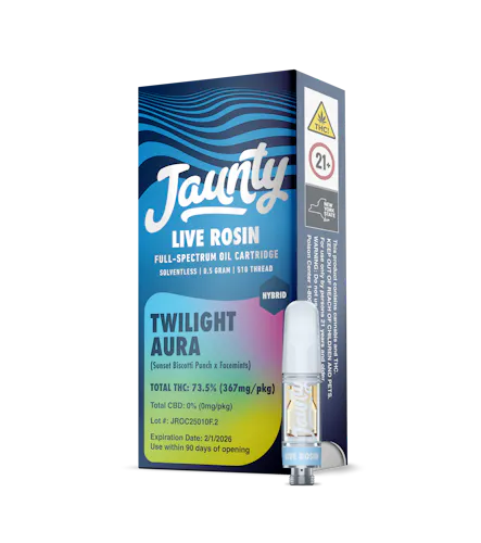 Jaunty | Twilight Aura Live Rosin | .5G Cartridge-1