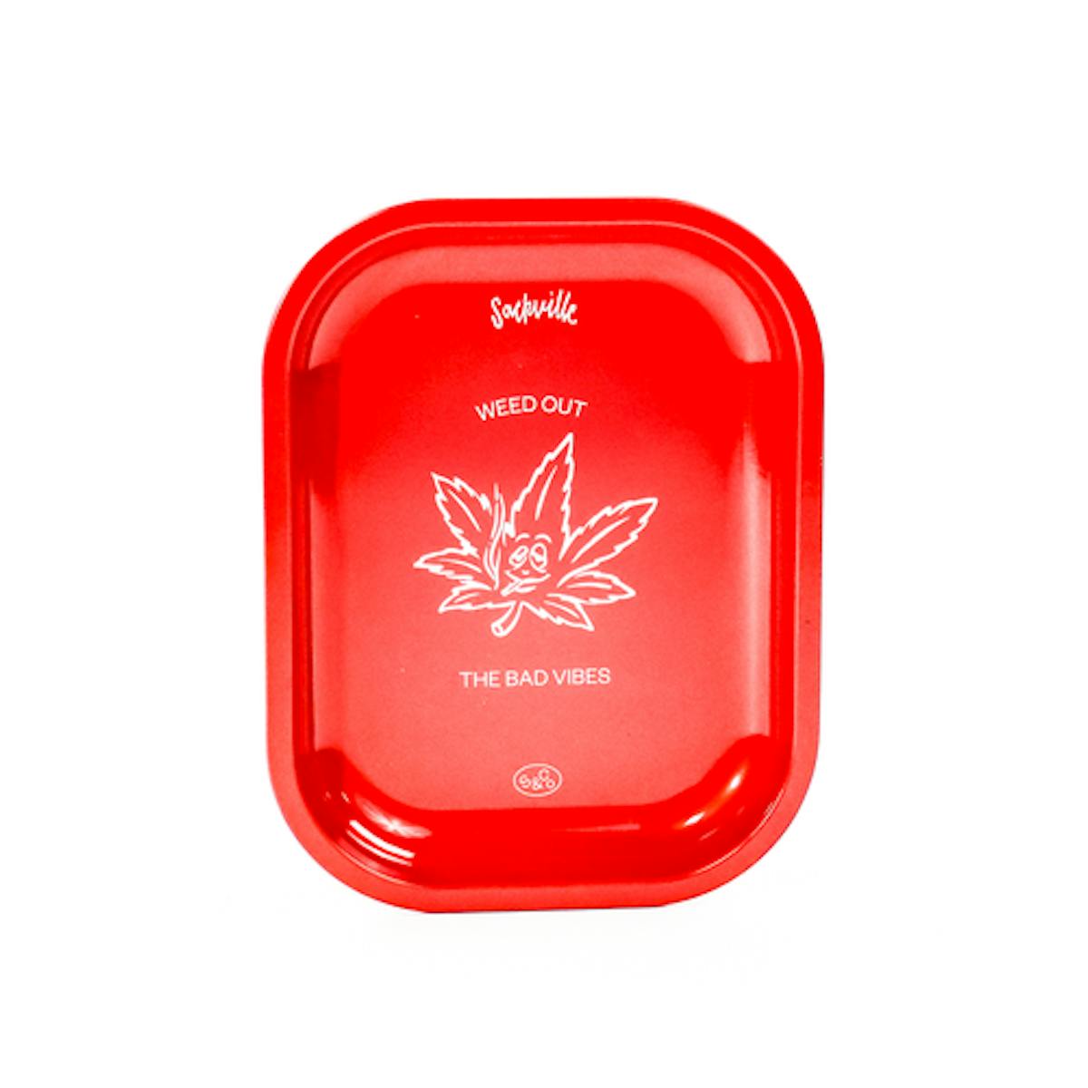Image of Weed Out The Bad Vibes – Rolling Tray – Luv buds