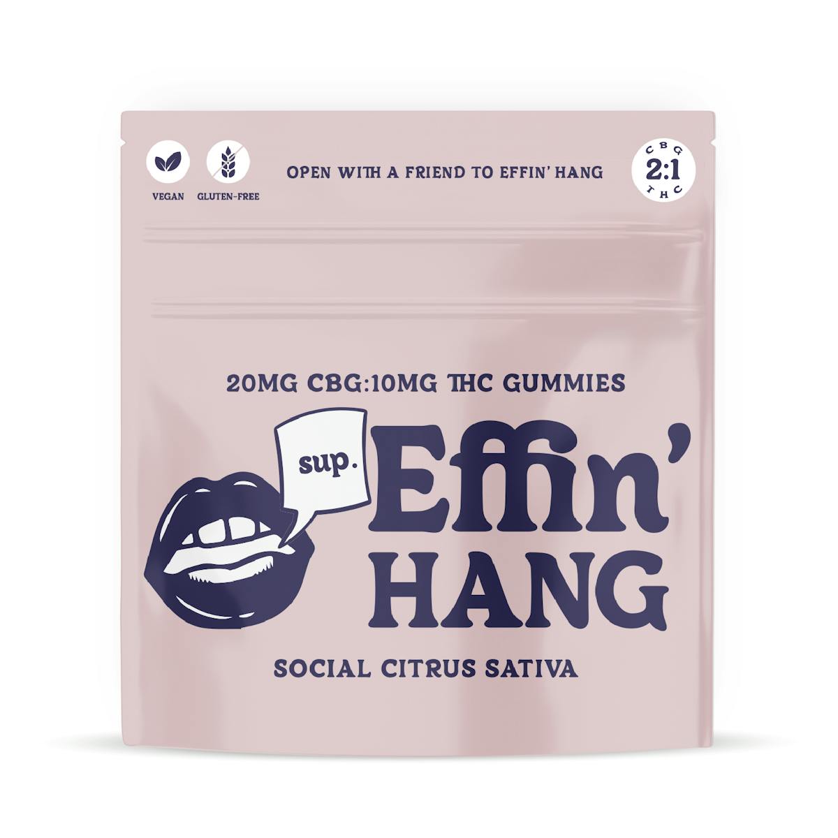 Image of Effin’ Hang | Social Citrus | THC:CBG Soft Chew